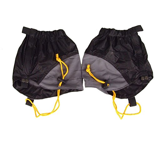 WINOMO 1 Par Polainas Impermeable Tobillo para Excursionismo Nieve Alpinismo Acampada Senderismo Caminando