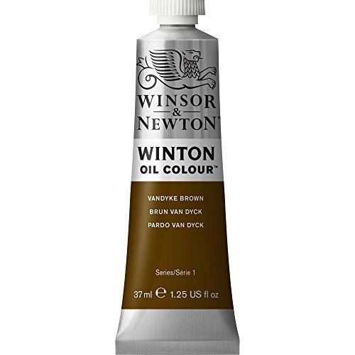 Winsor & Newton Winton - Tubo De Pintura Al Óleo, 37 Ml, Marron Vandyke