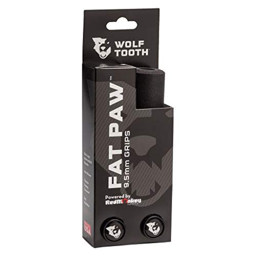 Wolf Tooth WT-FatPaw Puños Silicona, Negro, M