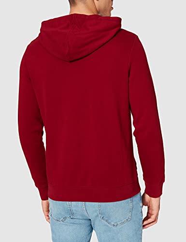 Wrangler Hoodie Sudadera con Capucha, Bicicleta Roja, S Regular para Hombre