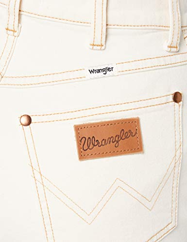 Wrangler World Wide Cropped Jeans, Madera de algodón, 31 para Mujer