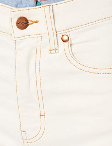 Wrangler World Wide Cropped Jeans, Madera de algodón, 31 para Mujer