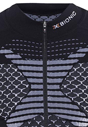 X-Bionic Bike Twyce Maillot, Hombre, Negro/Blanco, S