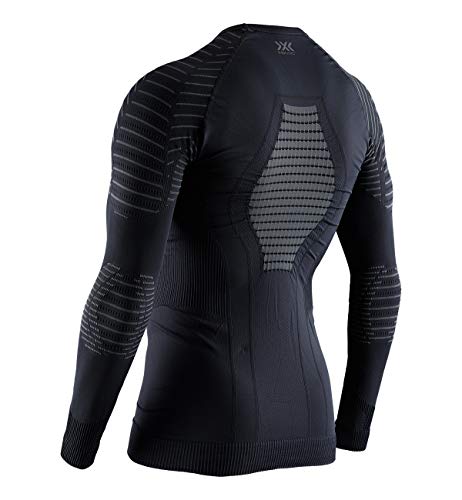 X-Bionic Camiseta Ml con Redondo Invent 4.0 Hombre Negro, s (IN-WT06W19M)