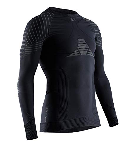 X-Bionic Camiseta Ml con Redondo Invent 4.0 Hombre Negro, s (IN-WT06W19M)