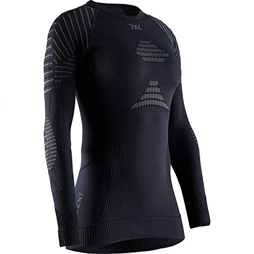 X-Bionic Camiseta Ml con Redondo Invent 4.0 Mujer Negro, s (IN-YT06W19W)