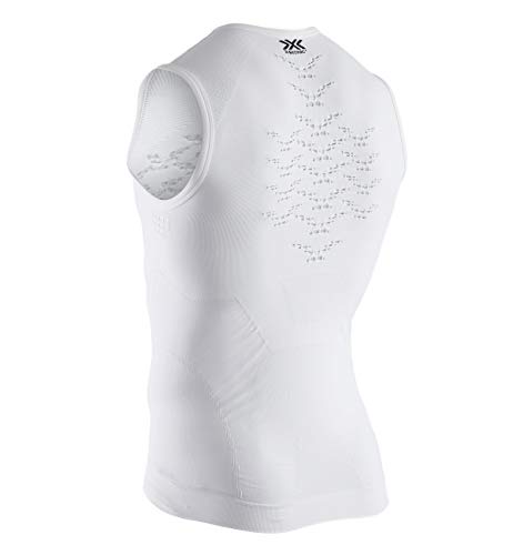 X-Bionic Camiseta S/M Energizer Mk3 Hombre Blanco, L, NG-YT02S19M