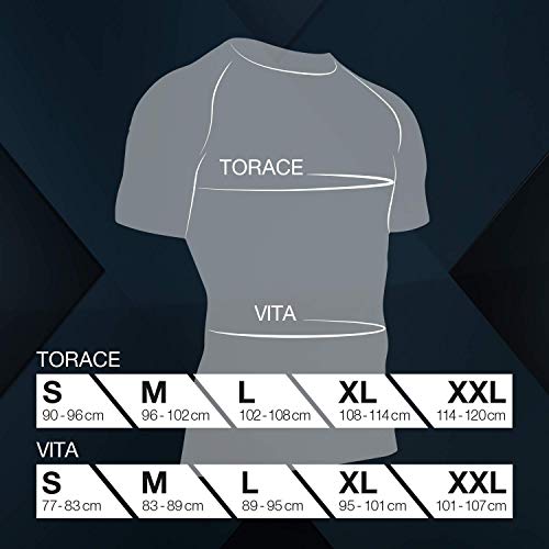 X-Bionic Maillot M/C Regulator Bike Race Zip Hombre Shirt, Gris