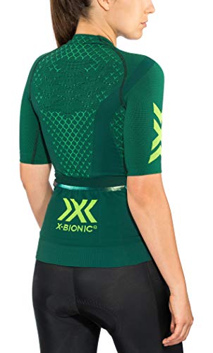 X-Bionic Maillot M/C Twyce G2 Bike Zip Hombre Verde