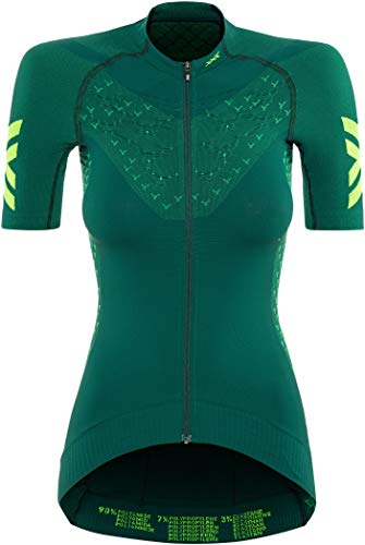 X-Bionic Maillot M/C Twyce G2 Bike Zip Hombre Verde