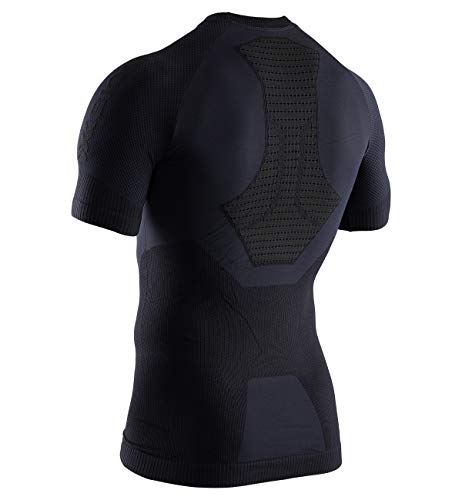 X-Bionic M/C Regulator Run Speed Camiseta, Hombre, Negro, S