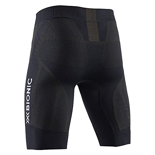 X-Bionic The Trick G2 Run Pantalón Corto, Hombre, Negro, L