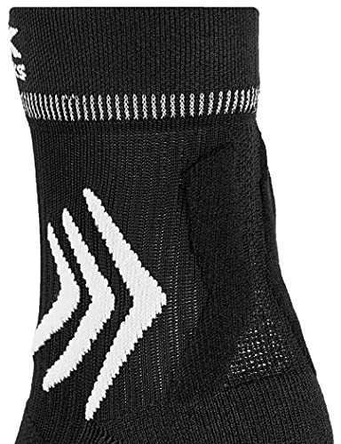 X-Socks Bike Pro Women Socks, Mujer, Opal Black/Arctic White, 39-40