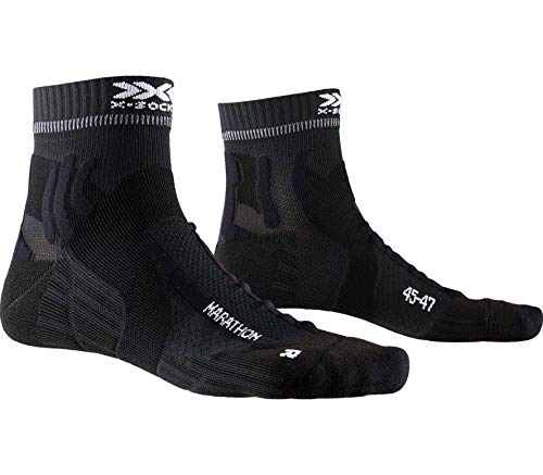 X-Socks Marathon Socks, Unisex Adulto, Opal Black, 42-44