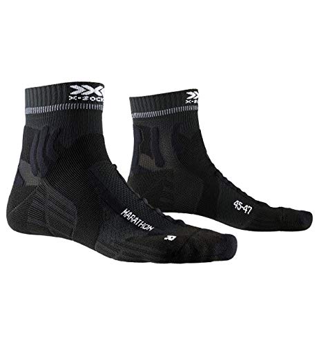 X-Socks Marathon Socks, Unisex Adulto, Opal Black, 42-44