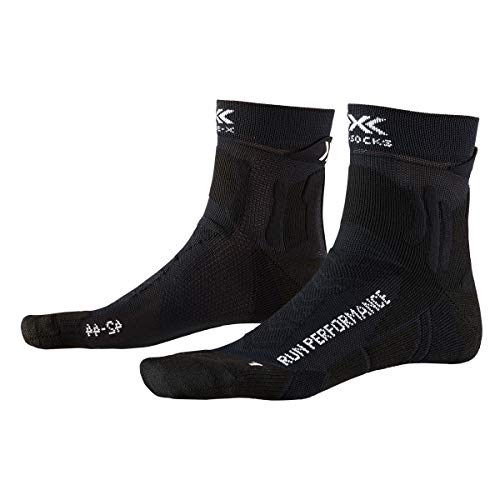 X-Socks Run Performance Socks, Unisex Adulto, Opal Black, 39-41