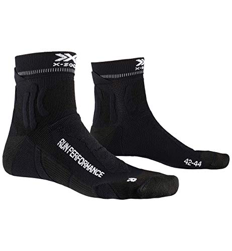 X-Socks Run Performance Socks, Unisex Adulto, Opal Black, 39-41