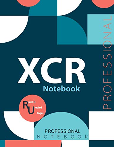 XCR Notebook, Examination Preparation Notebook, Study writing notebook, Office writing notebook, 140 pages, 8.5” x 11”, Glossy cover
