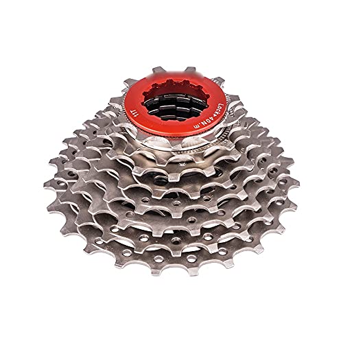 XCSM Bicicleta De Carretera MTB 8 ​​velocidades 11-23T Cassette De Acero 8S 16S 24S Piñón De Rueda Libre Piezas De Bicicleta Plata 187g