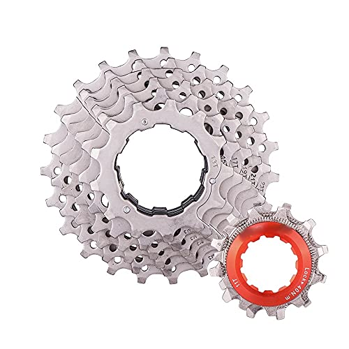 XCSM Bicicleta De Carretera MTB 8 ​​velocidades 11-23T Cassette De Acero 8S 16S 24S Piñón De Rueda Libre Piezas De Bicicleta Plata 187g