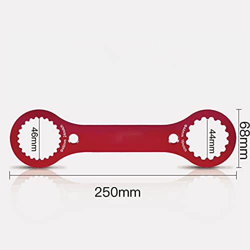 Xhuidz Herramienta De Llave De Eje BB para Bicicleta,Llave de pedalier de Bicicleta Llave BB,Llave BB,Llave de pedalier de Bicicleta,para Herramienta De Reparación De Bicicleta De Carretera.