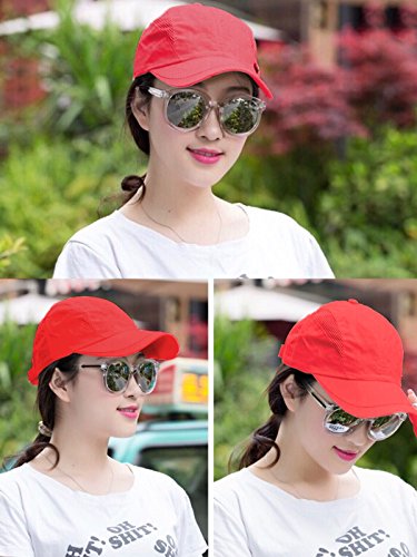 XIANGUO Sombrero de Gorra， Gorras Béisbol Hombre Mujer Verano Secado Rápido Sol Gorra Deporte Al Aire Libre Golf Tennis Running Gorra