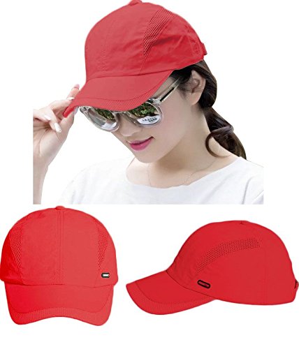 XIANGUO Sombrero de Gorra， Gorras Béisbol Hombre Mujer Verano Secado Rápido Sol Gorra Deporte Al Aire Libre Golf Tennis Running Gorra