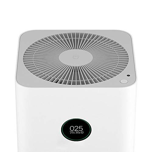 Xiaomi Mi Air Purifier Pro EU version - Purificador de aire, conexión WiFi y pantalla display, para estancias hasta 60m2, 500m3/h, Blanco, 31 x 31.3 x 79.8 cm