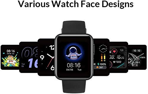 Xiaomi Mi Watch Lite Sport-Smartwatch, 1,4 Zoll, Pantalla HD, Schlafüberwachung, 6-Achsen-Gyroskop, 5ATM Wasserdicht Eingebautes GPS / GLONASS
