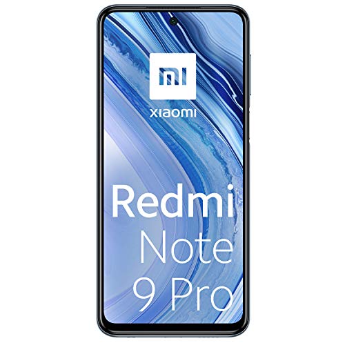 Xiaomi Redmi Note 9 Pro - Smartphone con pantalla FHD+ 6.67" DotDisplay (6 GB+128 GB, cámara cuádruple 64 MP con IA, SnapdragonTM 720G, batería 5020 mAh) Gris