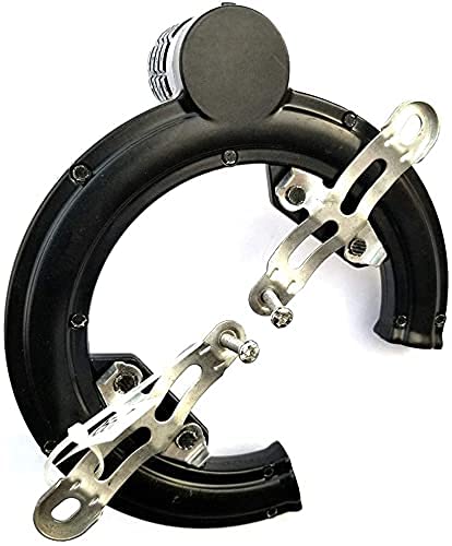 XIEZI Cerradura de la bicicleta de la cerradura de la contraseña negra cerradura grande de la herradura fija de la garra del cangrejo de la cerradura de la