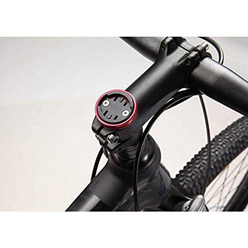 Xingsiyue Tapa Superior del Vástago de Bicicleta para Wahoo Elemnt/Mini/Bolt/Roam,Adaptador de Varilla de Bici (Rojo)