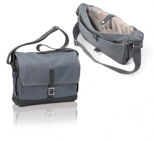 XLC Comunidad Line Messenger Bag, Gris, 35 x 27 x 21 cm