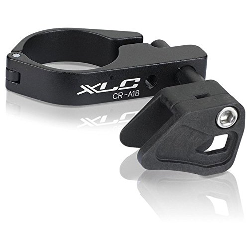 Xlc Guía de cadena-2501105400 Material de Bicicleta, Unisex-Adult, Negro, 31,8mm