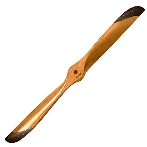 XOAR PJWWI Sabre 26x6 RC Airplane Propeller 26 Inch 2 Blade WW1 Wood Scale Prop for Classic RC Planes Warbirds (Beech)