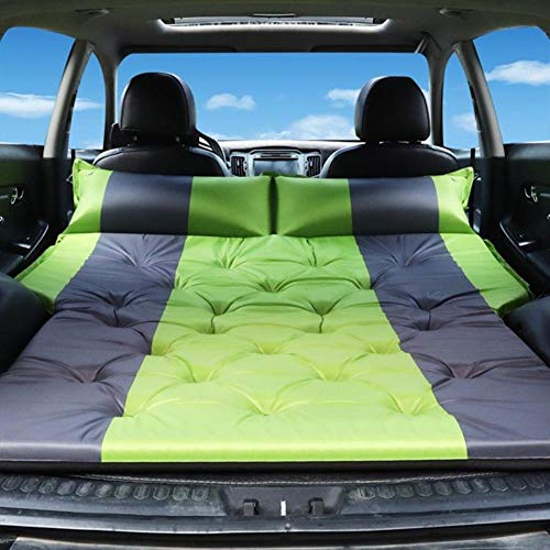 XTR Coche Cama Inflable SUV Colchón de Coche Fila Trasera Coche Viaje Almohadilla para Dormir Accesorios para automóviles Off-Road Cama de Aire Colchoneta de Camping Colchón de Aire, Negro