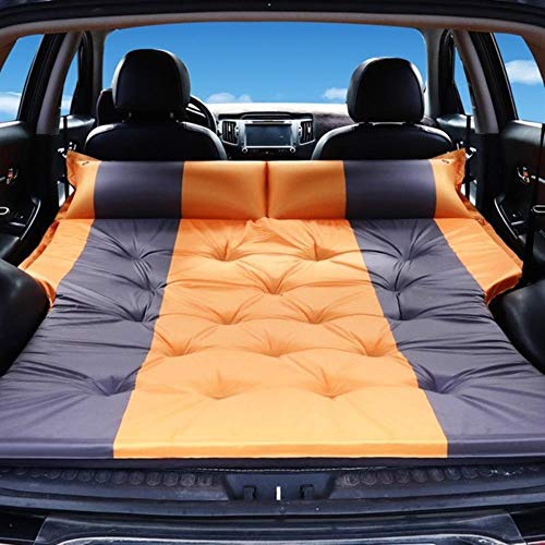 XTR Coche Cama Inflable SUV Colchón de Coche Fila Trasera Coche Viaje Almohadilla para Dormir Accesorios para automóviles Off-Road Cama de Aire Colchoneta de Camping Colchón de Aire, Negro