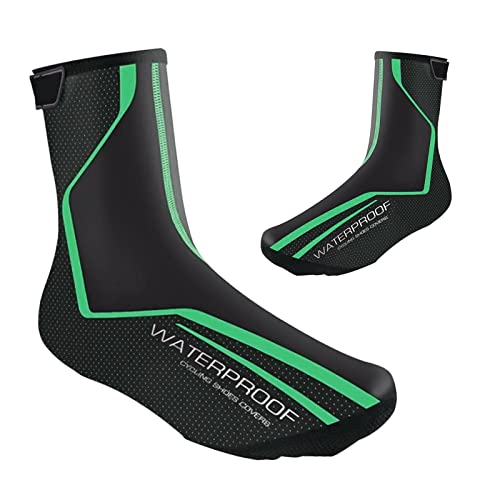 XUKOOM Cubrezapatos de Invierno para Bicicleta,Cálido Cubrezapatos Impermeables,para Bicicleta de Carreras,MTB,para Bicicleta de Ciclismo al Aire Libre (XL)