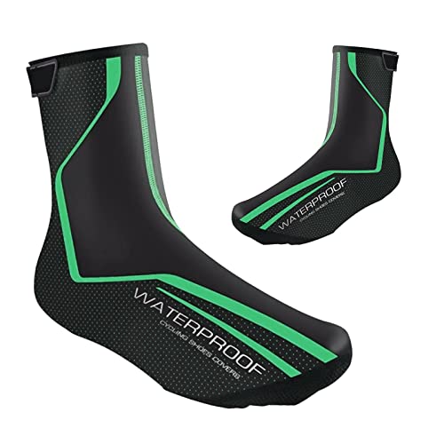 XUKOOM Cubrezapatos de Invierno para Bicicleta,Cálido Cubrezapatos Impermeables,para Bicicleta de Carreras,MTB,para Bicicleta de Ciclismo al Aire Libre (XL)