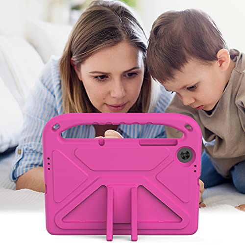 XunyLyee Funda infantil Compatible con Lenovo Smart Tab M10 HD 2nd Gen, EVA Prueba de golpes funda protectora com Mango de para Lenovo Tab M10 HD 2nd Gen TB-X306F/TB-X306X [10.1 Pulgadas]- Rosa