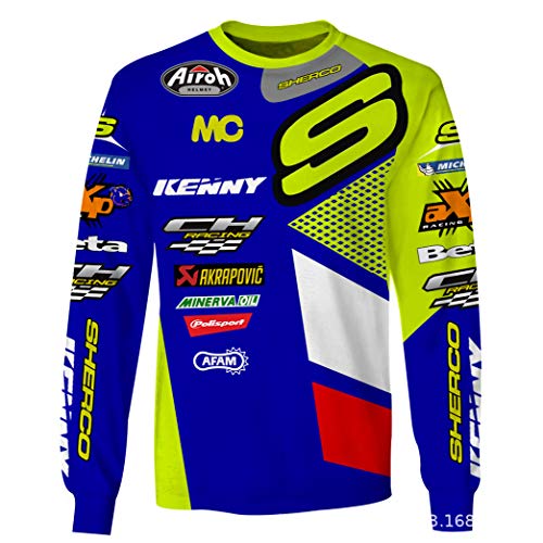 XXNSWD Camisetas personalizadas para bicicletas de montaña, bicicletas de montaña y motocicletas todoterreno. 1 3XL