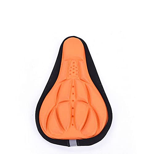 XYZCUP Funda Sillin Bicicleta Gel Inflado, Sillin Bicicleta Gel Suave, Sillin Bicicleta Usable Respirable Funda Gel Sillin Bicicleta Antideslizante Airbag Mojadura