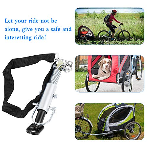 Yangfei 1Pcs Bicicletas Enganche para Remolque Bicicleta Gancho de Remolque de Bicicleta, Acoplador de Remolque de Bicicleta para Enganche Conector para Remolque de Bicicleta para Ciclismo