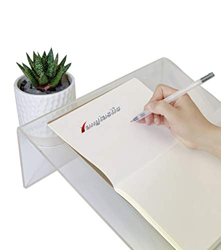 Yangtastic A4 Tablero de escritura ergonómico en ángulo de 20 grados con mango borde antideslizante portalápices. Apto para niños. Dislexia