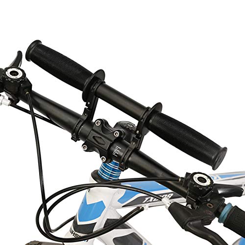 Yezytech Extensor de Manillar de Bicicleta,Accesorio para Manillar MTB para niños,Soporte de Manillar MTB para niños - Accesorios de Asiento de Bicicleta de montaña,Se Adapta a Todos los manillares