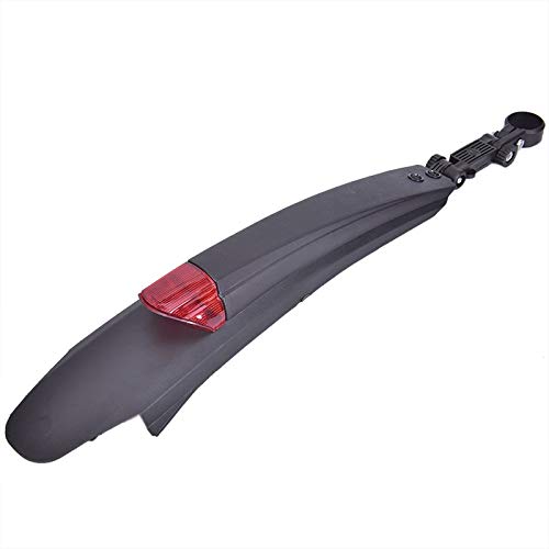 YFCTLM Guardabarros de Bicicletas Duradera Fender Fender for Bicicleta con Reflector de luz MTB Parte Posterior del Frente Guardabarros Alas Ciclo de la Bici de montaña Accesorios de Bicicletas