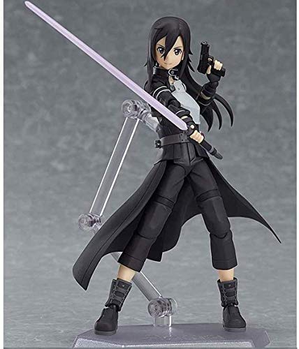 YIRU Sword Art Online Ghost Bullet: Gun Gale Online: Kirito Model Gift Toys Figura De PVC - 5.9 Pulgadas