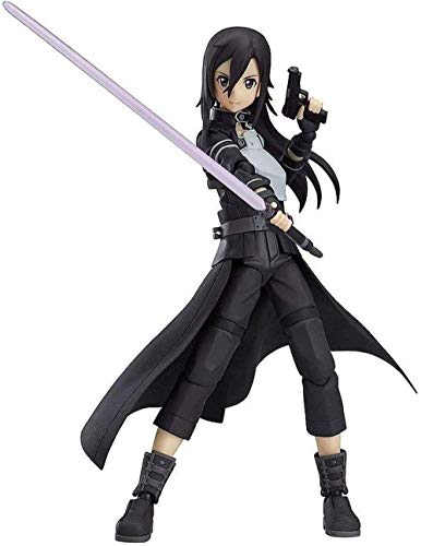 YIRU Sword Art Online Ghost Bullet: Gun Gale Online: Kirito Model Gift Toys Figura De PVC - 5.9 Pulgadas