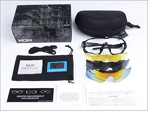 YiWu Gafas de Sol 9270 Gafas Antideslizantes antivaho polarizadas para Exteriores de Cinco Piezas Jawbreaker Goggles (Color : 2)