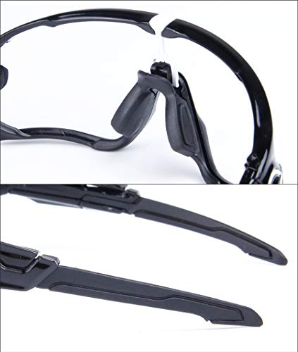 YiWu Gafas de Sol 9270 Gafas Antideslizantes antivaho polarizadas para Exteriores de Cinco Piezas Jawbreaker Goggles (Color : 2)